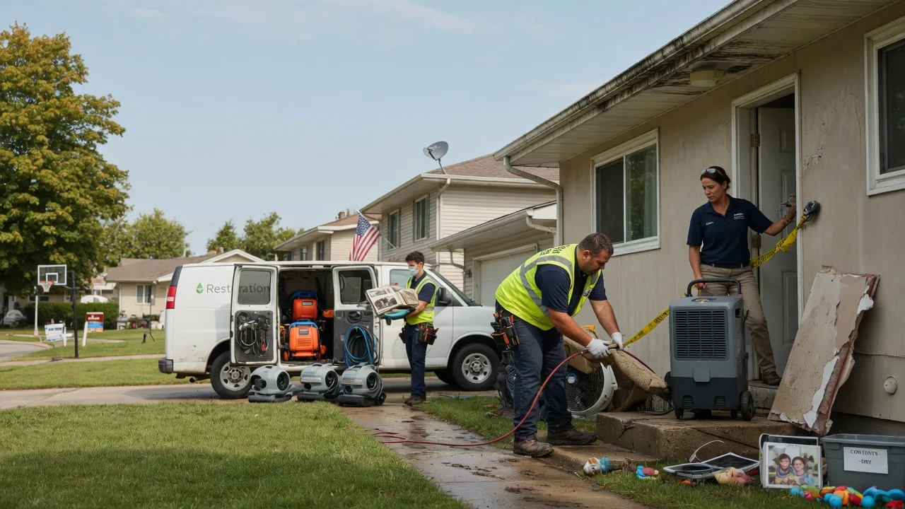 Water Damage Restoration in Decker, MI near me